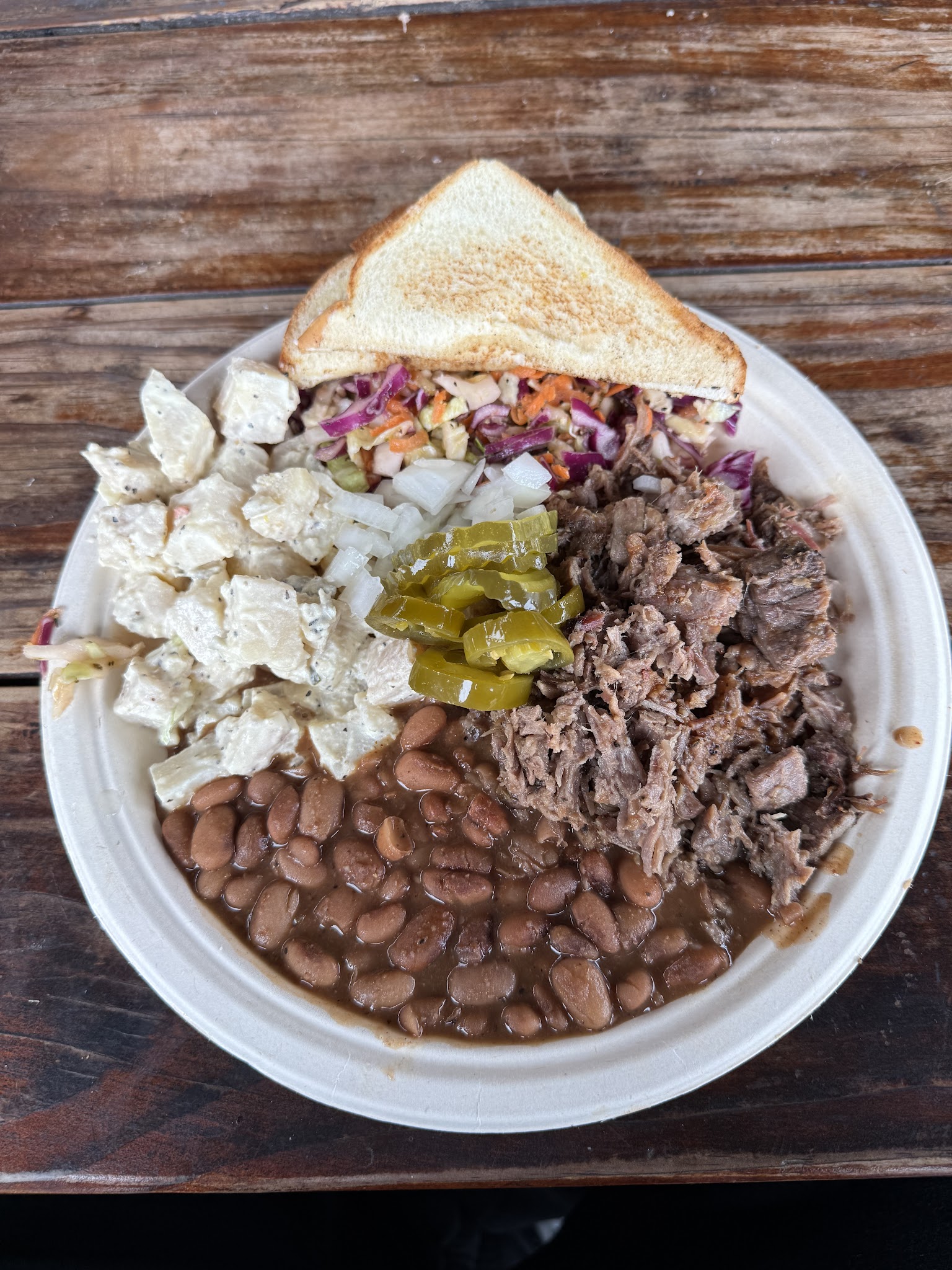 Loaded Pulled Pork BBQ Platter