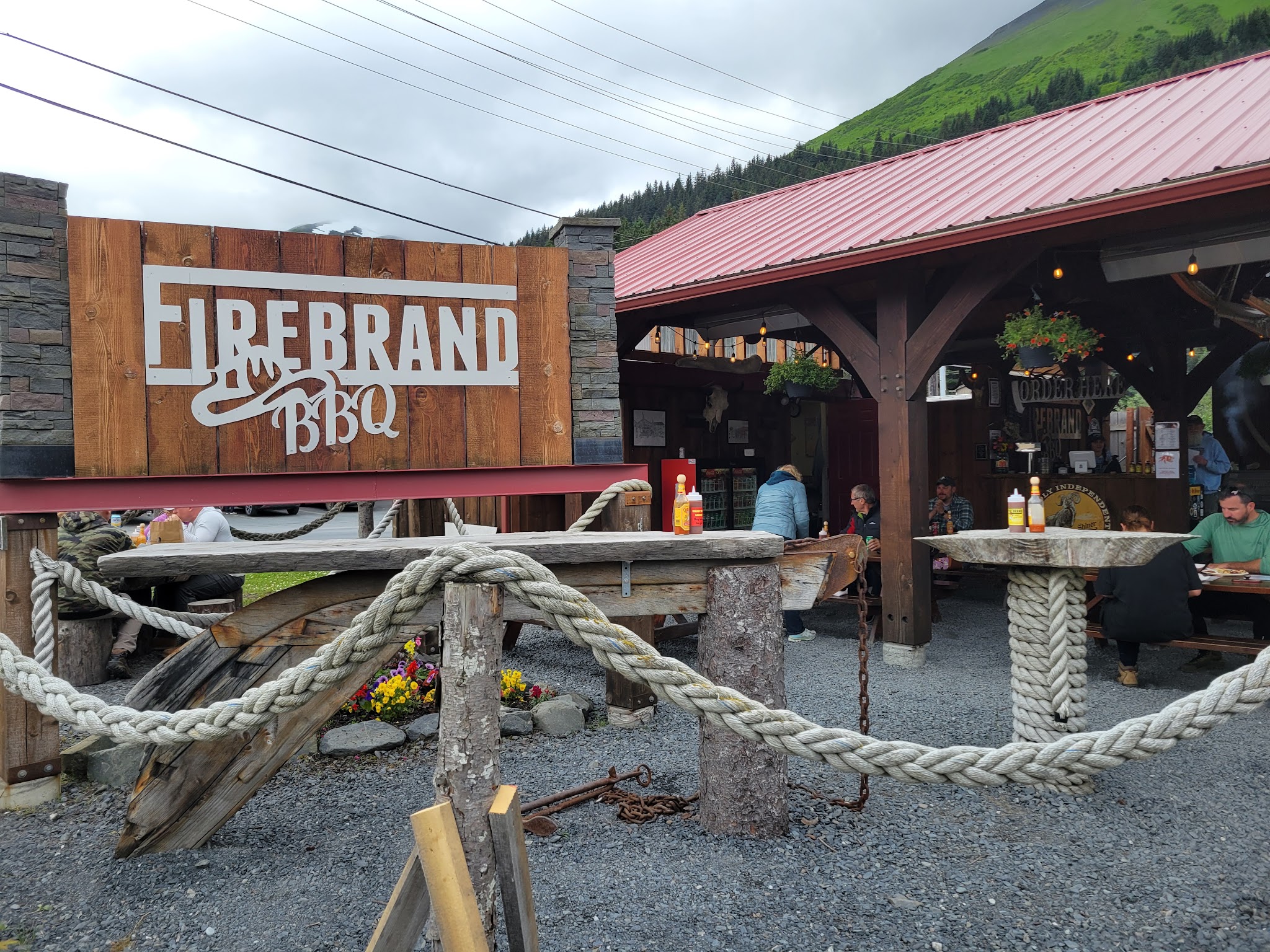 Firebrand BBQ Location Exterior & Signage