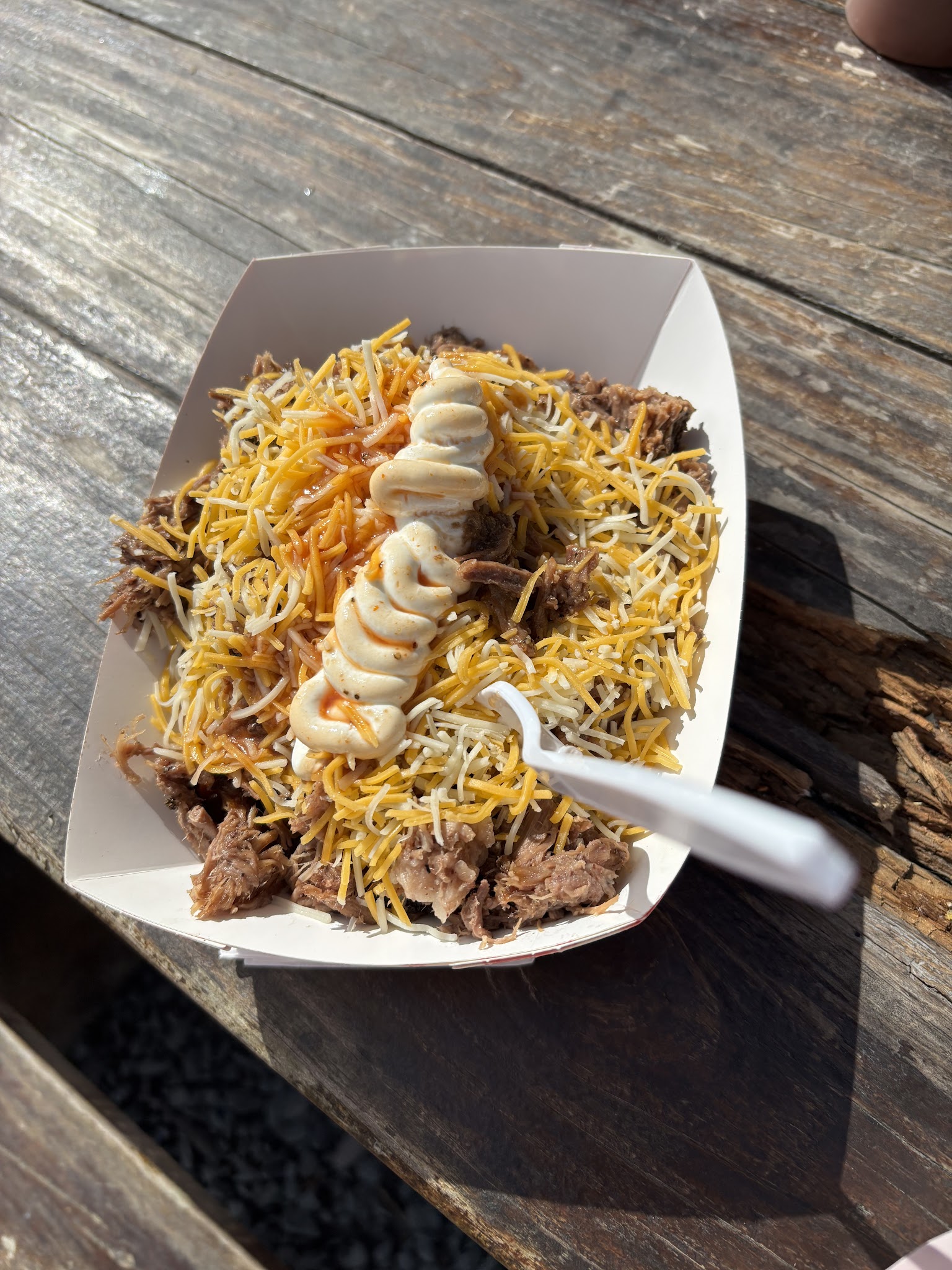 Loaded Pulled Pork Boat